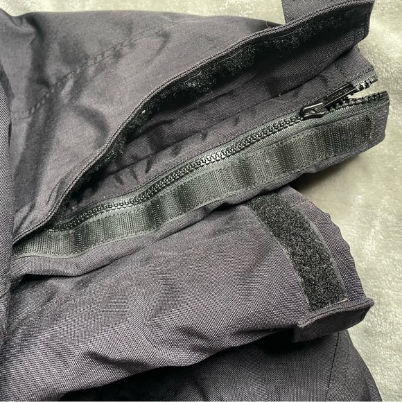 Belstaff Men’s Black Cordura Nylon Waterproof Biker Cargo Pants Zip Boot Hem XL - Picture 10 of 15